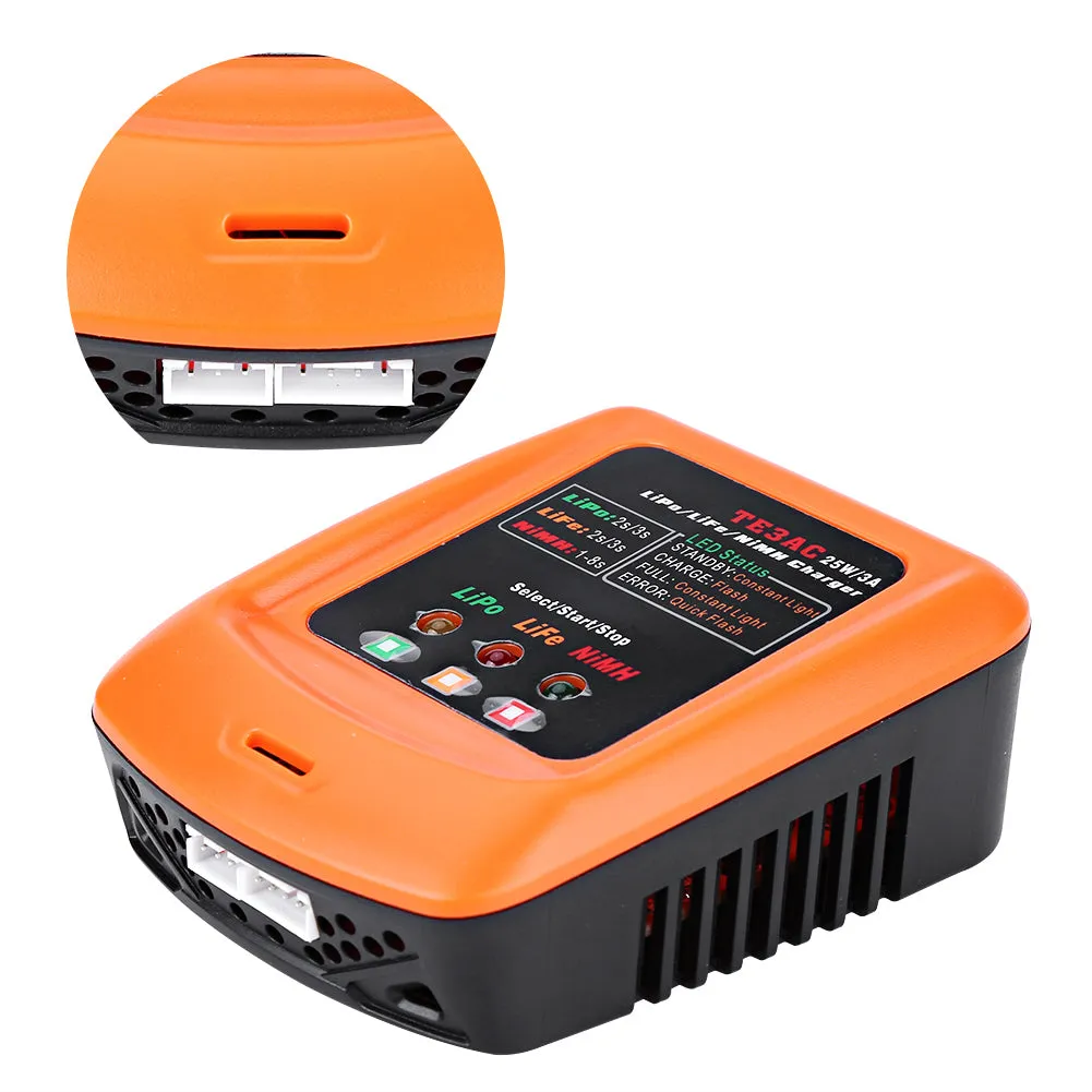 TE3AC 3 in 1 Smart Charger (LiPO, LiFe, NiMH)