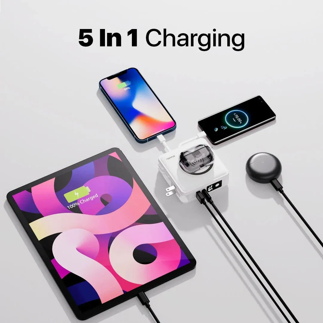 Travel - 5 in 1 Power Bank