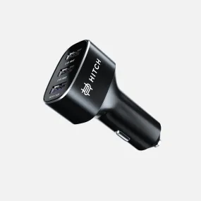 Tri-P 30w Car Charger - 3 Ports