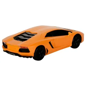 TurboS 1:24 Remote Controlled Lamborghini Aventador Coupe Licensed, Orange