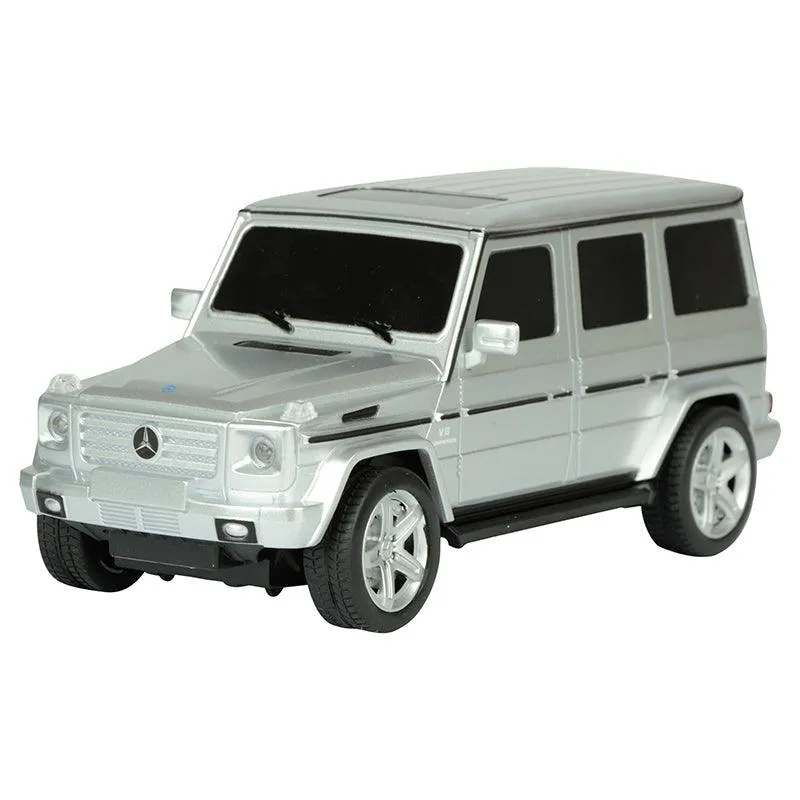 TurboS 1:24 Remote Controlled Mercedes Benz G55 Licensed, Silver