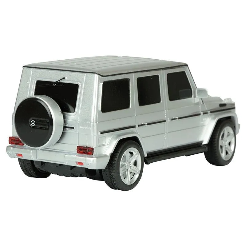 TurboS 1:24 Remote Controlled Mercedes Benz G55 Licensed, Silver