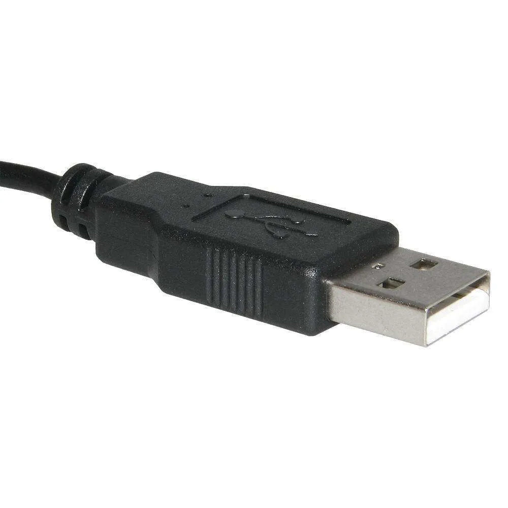 USB 2.0 A Male To Dual USB Female Y Splitter Power Cord Adapter Cable x5 PACK