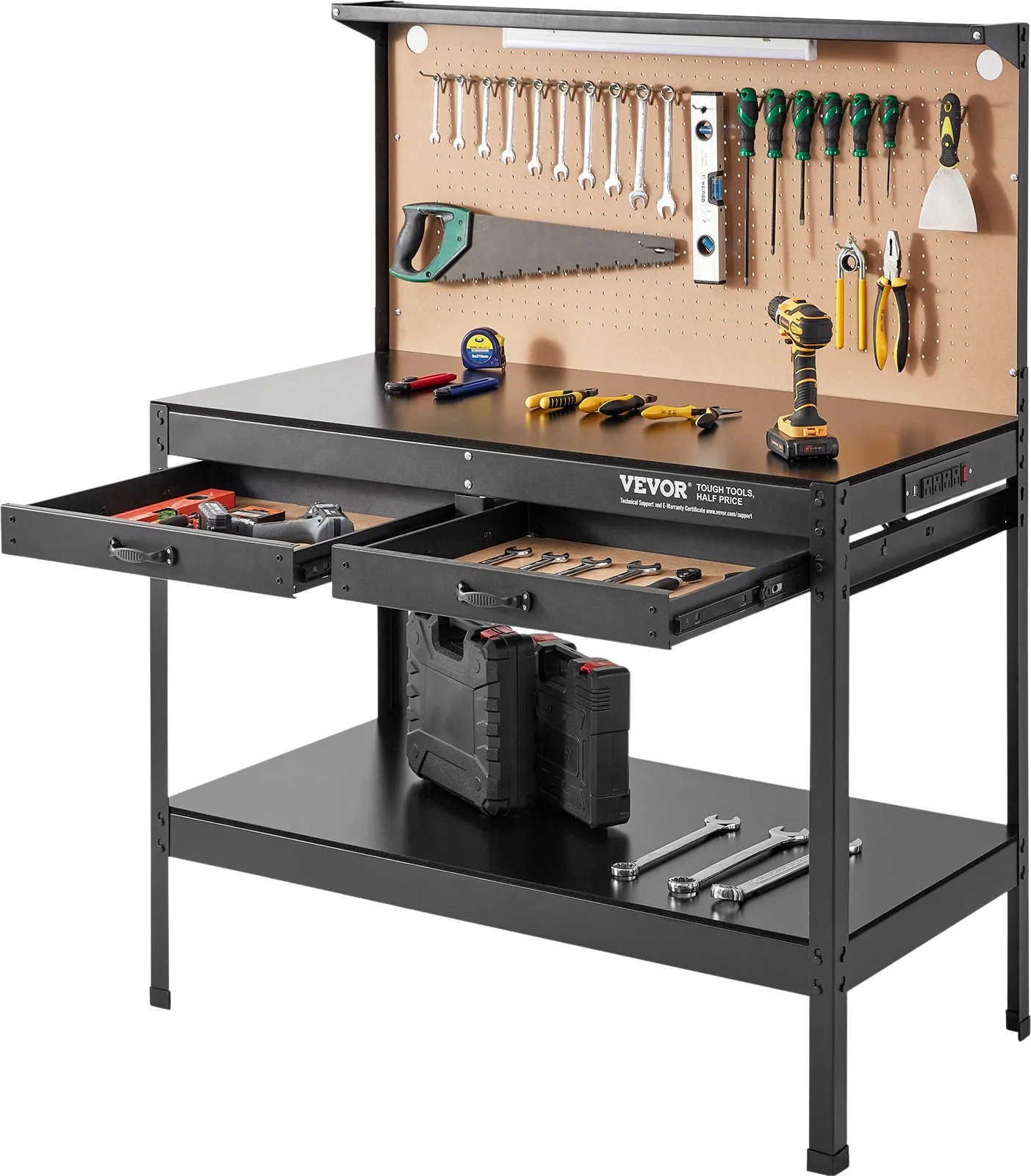 Vevor Workbench A3 Steel 1500W 220 lbs Weight Capacity New