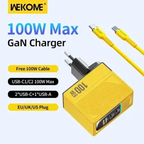 Wekome 100W QC 4.0 GaN Charger