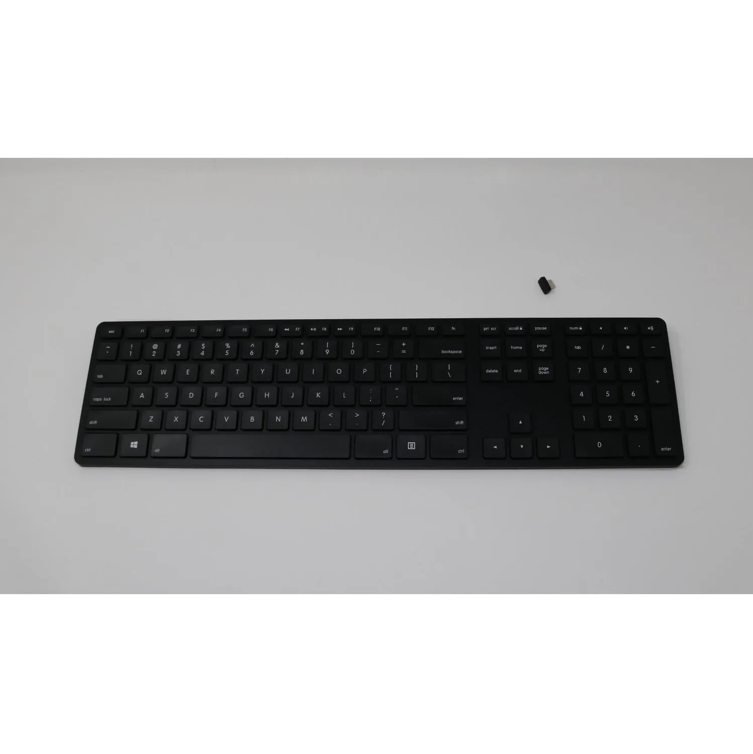 Wireless USB-C Keyboard for PC - Black