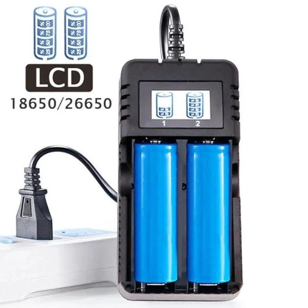 WLW DUAL BAY BATTERY CHARGER FOR LI-ION BATTERIES