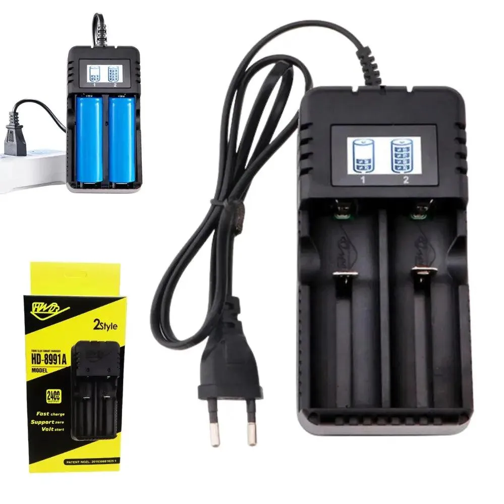 WLW DUAL BAY BATTERY CHARGER FOR LI-ION BATTERIES