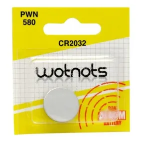 Wot-Nots Coin Cell Battery CR2032 - Lithium 3V