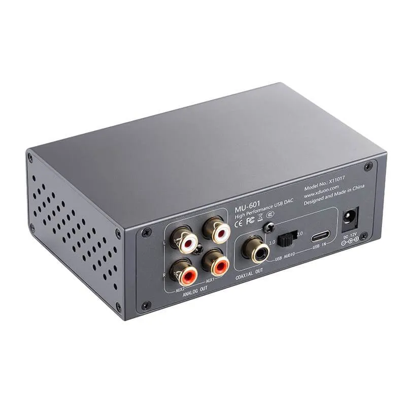 xDuoo MU-601 DAC ES9018K2M DSD256