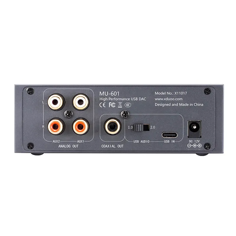 xDuoo MU-601 DAC ES9018K2M DSD256