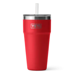 YETI - Rambler® 26oz (760 ml) Straw Cup| Camp Green & Red